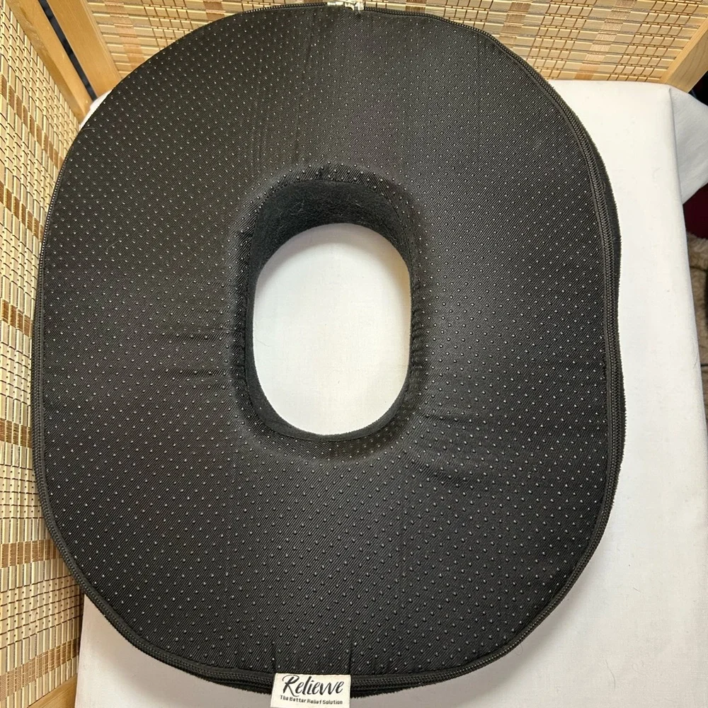 Black Donut Seat Cushion - Picture 2 of 8